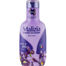 Гель-пена для душа и ванны Malizia Bath Foam Iris Petals (Лепестки ириса), 1 л